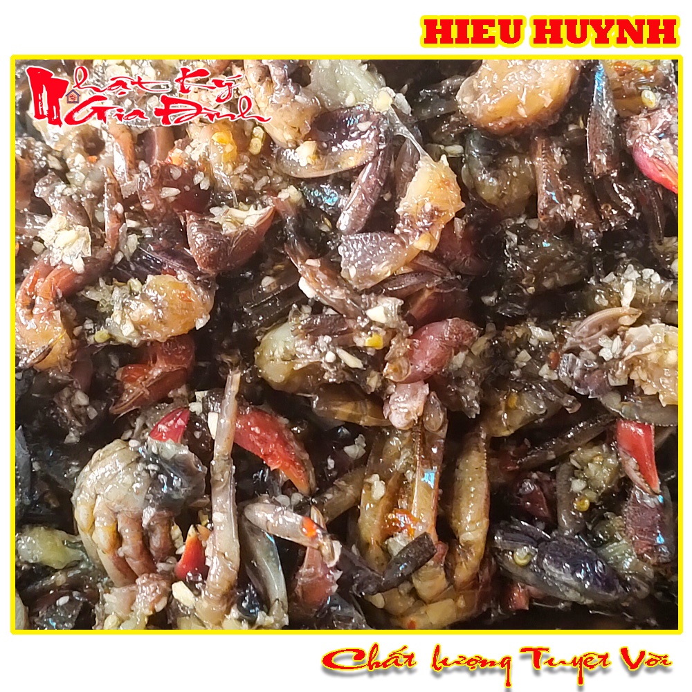 650gr Ba Khía Sữa Thịt Mềm Đặc Sản Châu Đốc Trộn Sẵn Tỏi Ớt Vừa Ăn Không Cần Chế Biến