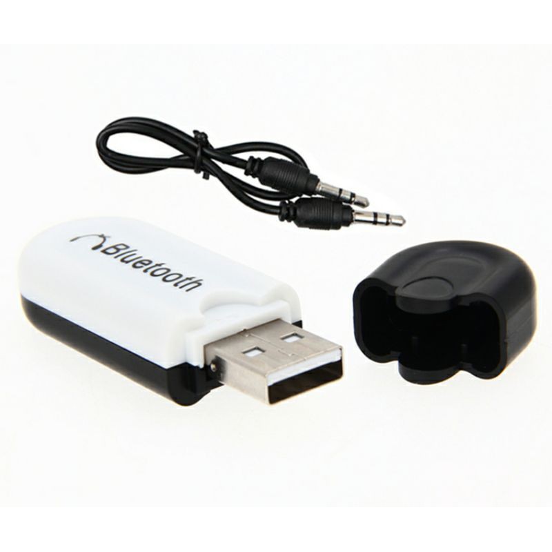 USB Bluetooth (v5.0) DONGLE HJX-001 kết nối âm thanh biến loa thường thành loa bluetooth