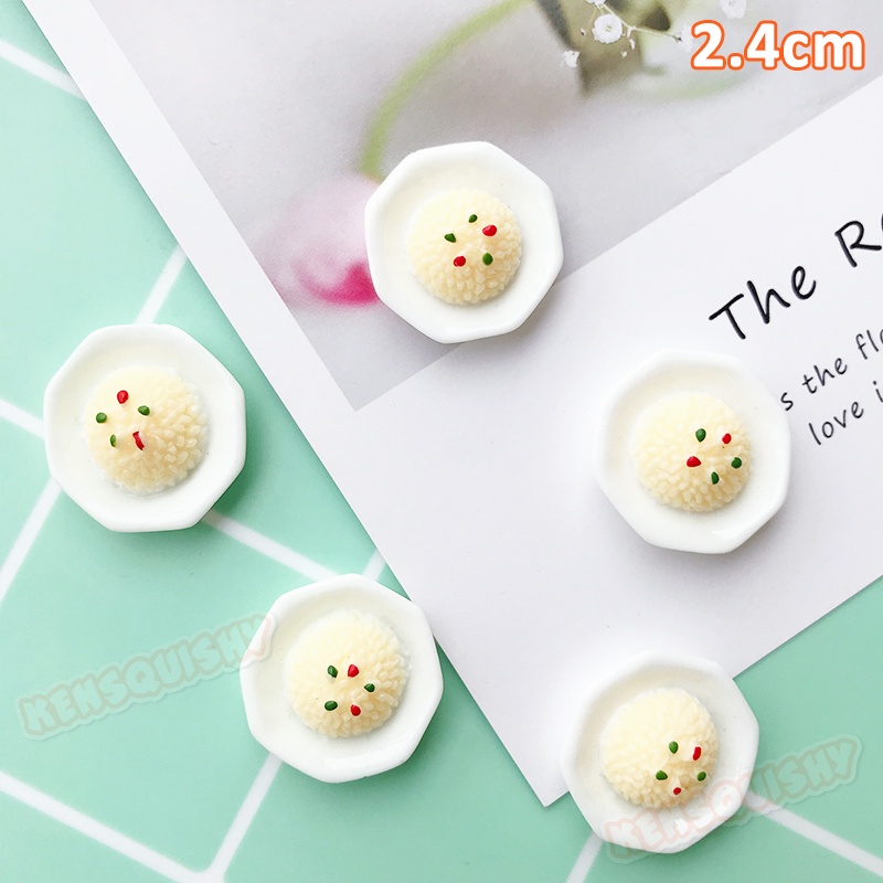 Mô Hình Kem Sầu Riêng Nguyên Liệu Trang Trí Slime / Ốp Điện Thoại / DIY / Handmade
