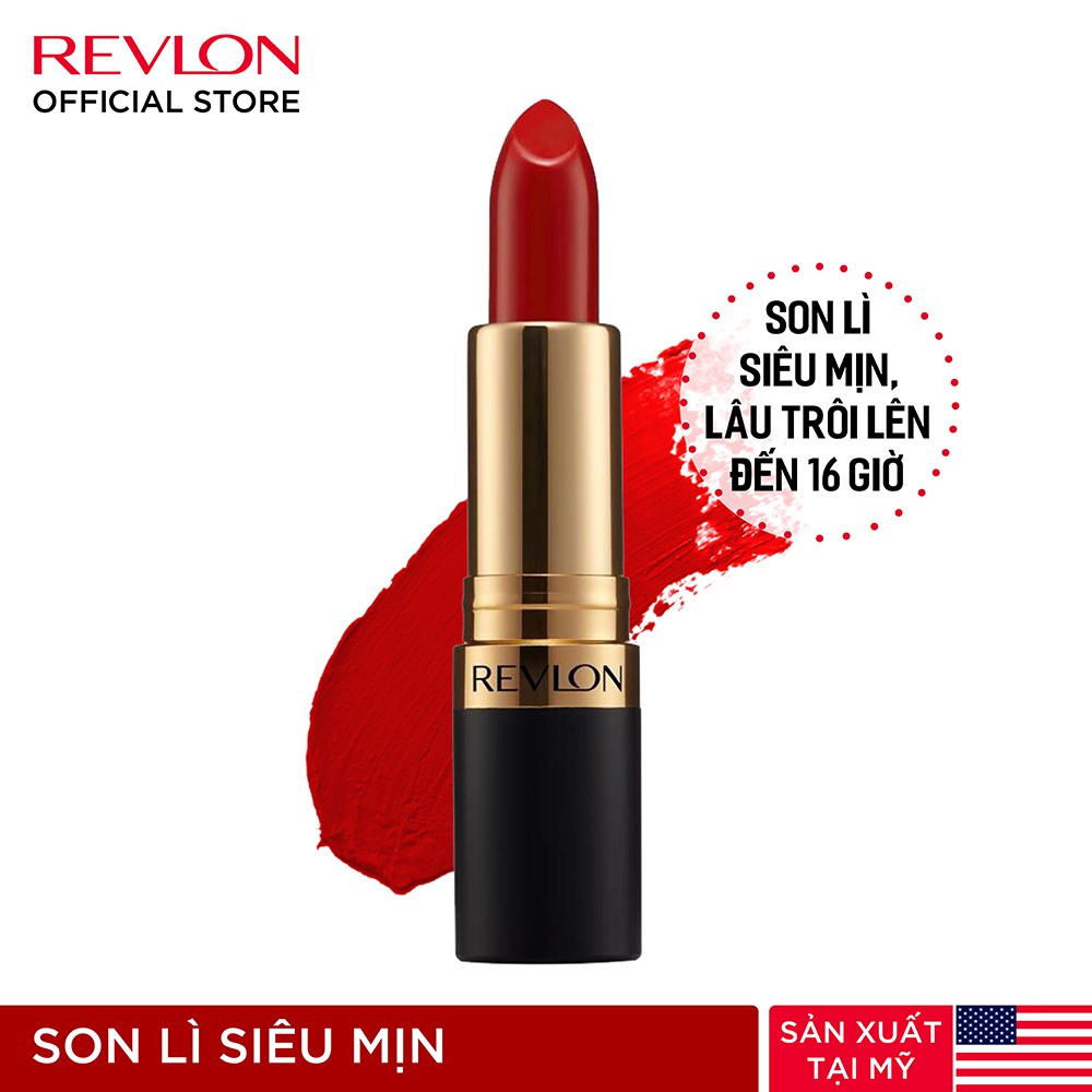 Son lì siêu mịn Revlon Super Lustrous Matte Lipstick 4.2g