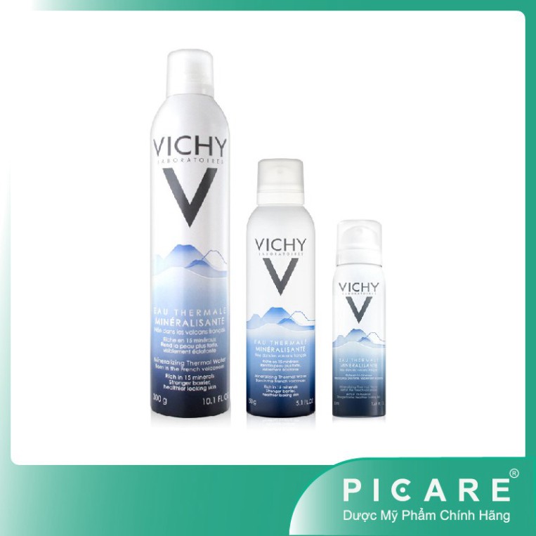 [CHÍNH HÃNG] Xịt khoáng dưỡng da Vichy Mineralizing Thermal Water 150ml