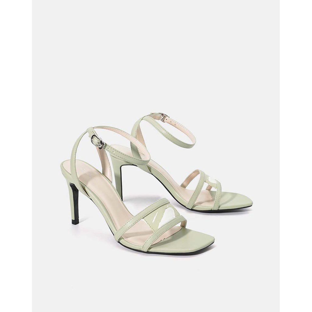 JUNO - Giày Sandal Mũi Vuông In Họa Tiết Vệt Hoa - SD09089 - Hàng mới về