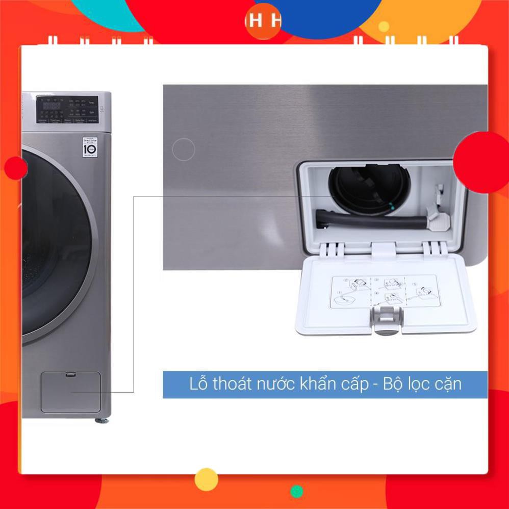 [ VẬN CHUYỂN MIỄN PHÍ KHU VỰC HÀ NỘI ] Máy giặt LG lồng ngang 8kg FC1408S3E, Hàng chính hãng - BH 24 tháng 24h