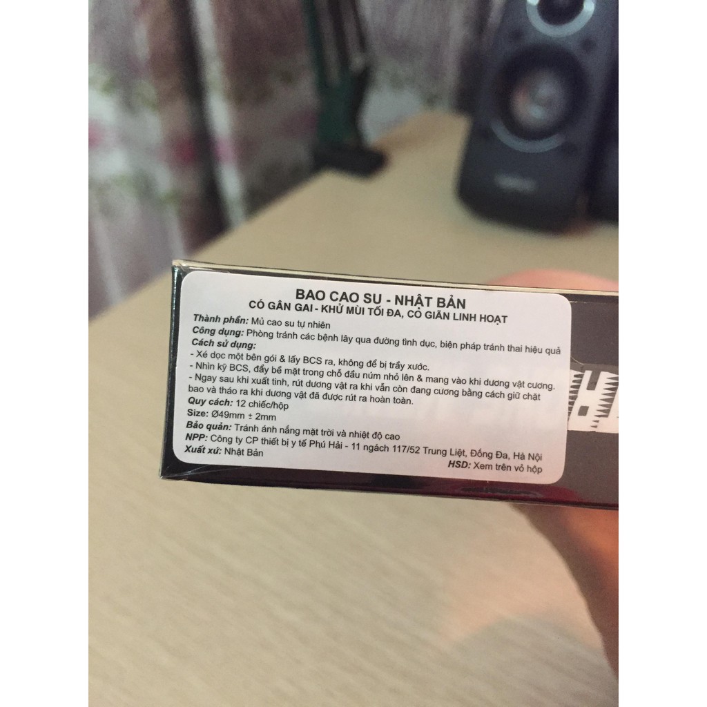 [Chính hãng][Hộp 12 chiếc] Bao cao su Strong Men’s- Có gân gai -khử mùi tối đa, co giãn linh hoạt | BigBuy360 - bigbuy360.vn