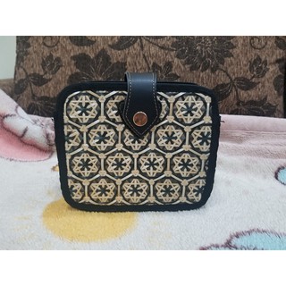 Túi cói form hộp vuông