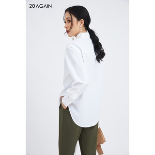 Áo Sơ Mi Cổ Đức 20AGAIN, form basic cá tính ASA1661