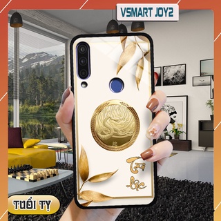 Ốp lưng kính 3d 12 con giáp - vsmart joy 3