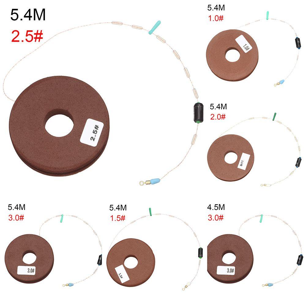 MUVAKO 1 Cuộn Dây Câu Cá Vô Hình 3D 3.9 / 4.5 / 5.4M