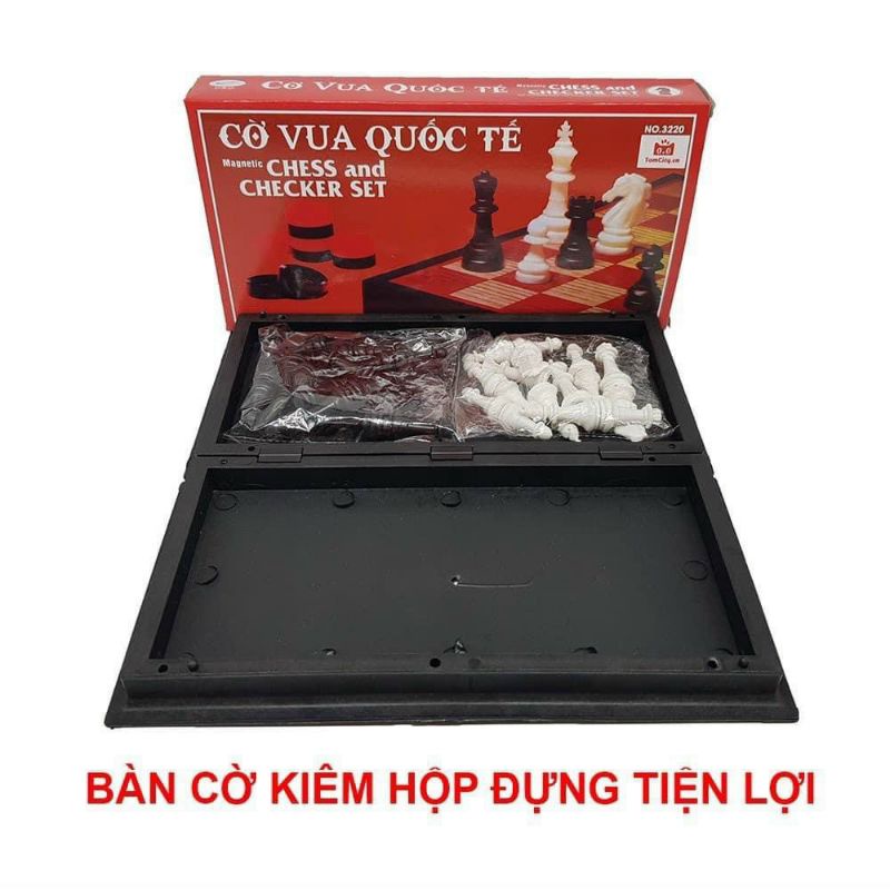 Bộ CỜ VUA  NAM CHÂM rèn kĩ năng và tư duy sáng tạo cho bé