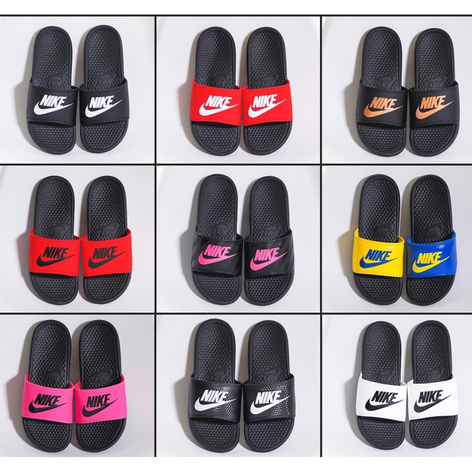 dép quai ngang nữ nk-nike mẫu basic logo trơn