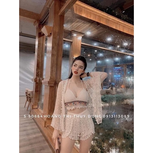 Set 3 món ren -kèm ảnh thật video
