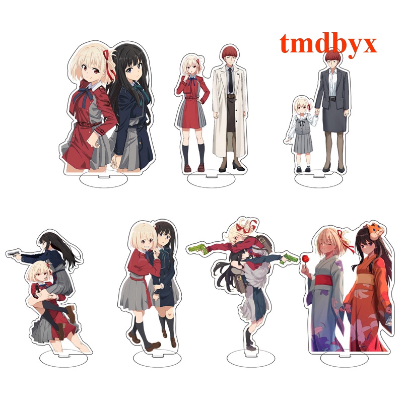 Tmdbyx Nhân Vật Lycoris Recoil Inoue Takina Senzoku Tetsuya Humanoid Đứng Bằng Acrylic Làm Quà Tặng Sinh Nhật Giáng Sinh Cho Bé