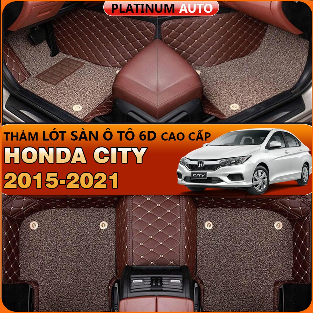 Thảm lót sàn ô tô 6D Honda City 2015-2021
