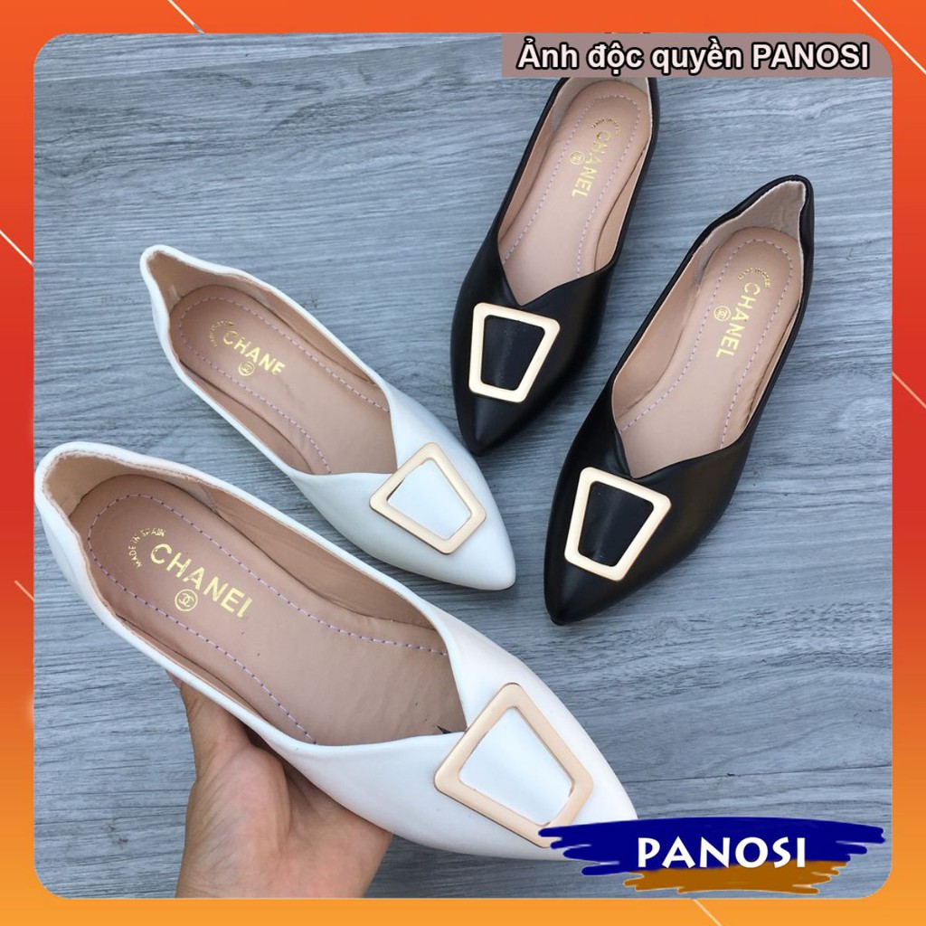 Giày búp bê dáng hàn quốc KHÓA HÌNH THANG