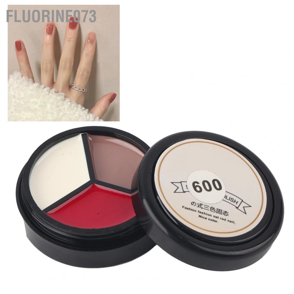 Chiết khấu 3 màu sơn móng tay nghệ thuật gel sơn kem kết cấu keo đánh bóng long lanh cho tiệm sử dụng tại nhà  Giao hàng nhanh chóng Fluorine073