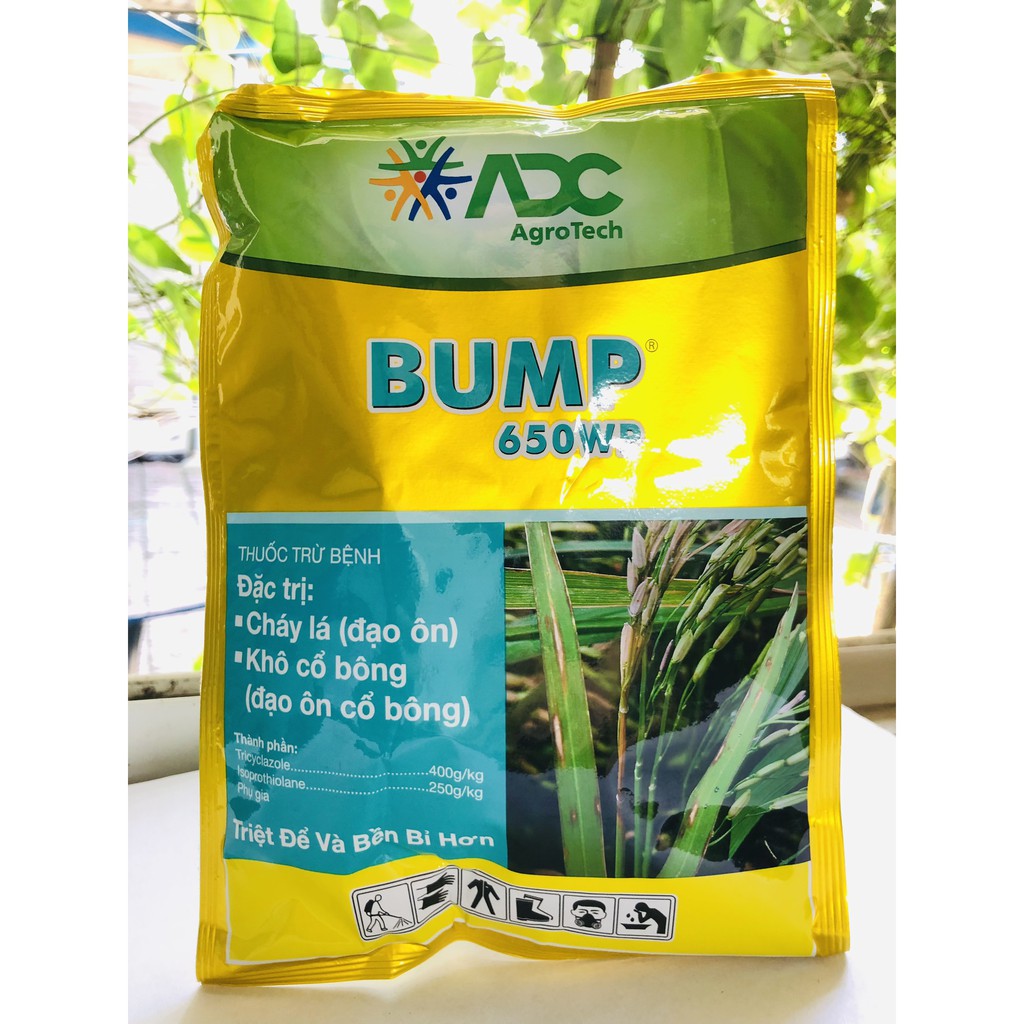 Bump 650WP - TRỪ NẤM GÂY BỆNH TRÊN LÚA, ĐẠO ÔN KHÔ CỔ BÔNG