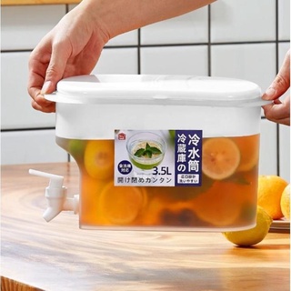 Bình Đựng Nước Tủ Lạnh Chịu Nhiệt Trong Suốt Có Vòi 3.5L 5685 hàng Việt Nhật cao cấp  NHỰA VIỆT NHẬT MALL