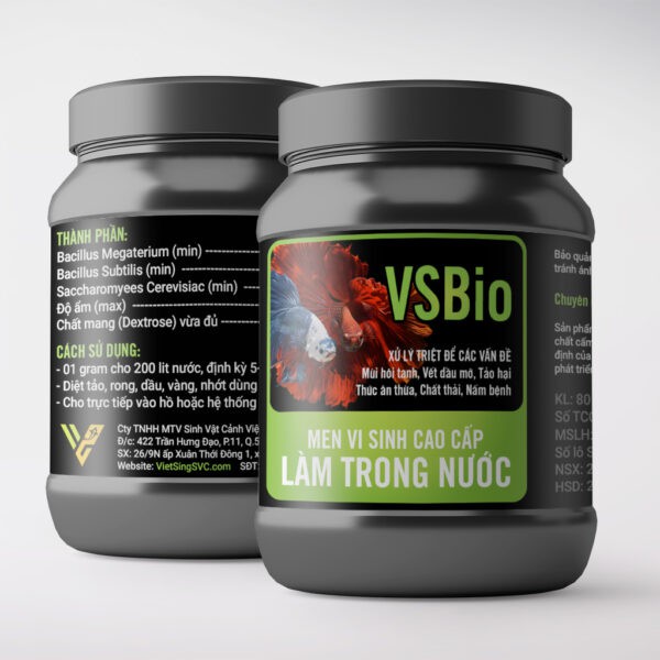 VSBIO - BỘT VI SINH LÀM TRONG NƯỚC, KHỬ CÁC ĐỘC TỐ NH3, H2S