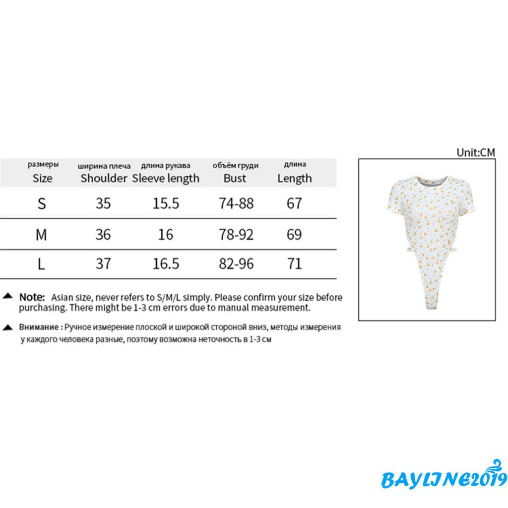 Áo liền quần Ngắn Tay Họa Tiết Hoa Thời Trang Cho Nữ