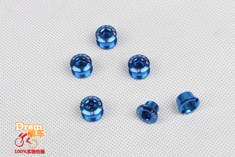 Set 5 ốc vít LITEPRO hợp kim nhôm dành cho bánh xích xe đạp