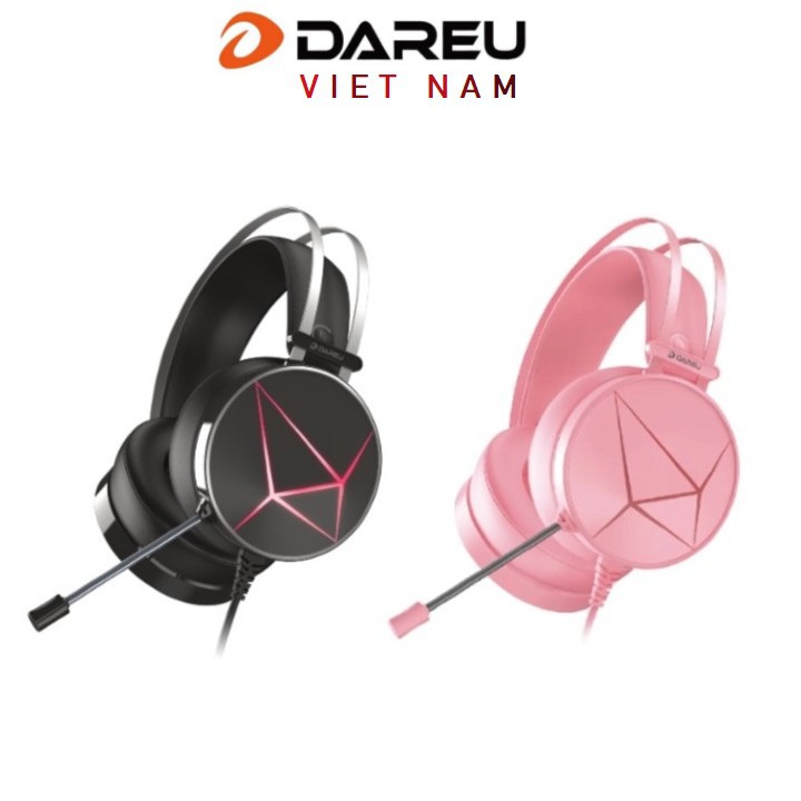 Tai nghe Dareu EH722X Pink / Black giả lập 7.1 - giải pháp âm thanh DareU-108B