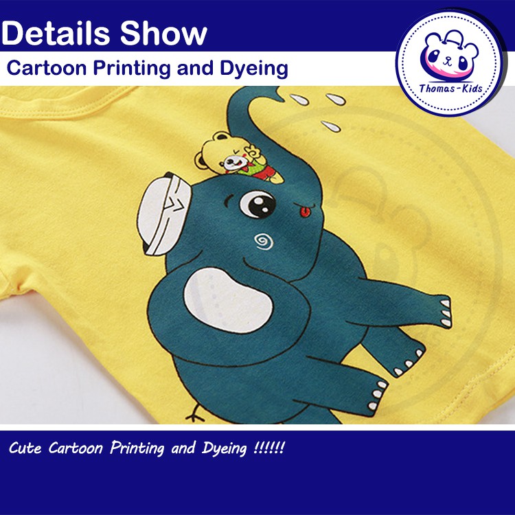 [D106] Bộ áo thun Cotton + quần ngắn cho bé trai/gái