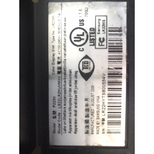 MAIN MÀN HÌNH PC SAMSUNG LS22LRZKUVMXV | BigBuy360 - bigbuy360.vn