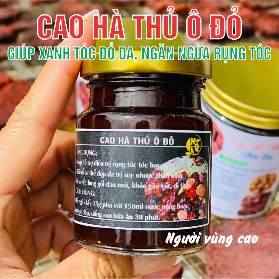 Cao Hà Thủ Ô Đỏ [Xanh Tóc, Đẹp Da, Ngăn Ngừa Rụng Tóc]