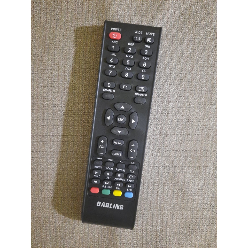 Remote Điều khiển tivi Darling các dòng LED/LCD/Smart TV- Hàng chính hãng Tặng kèm Pin