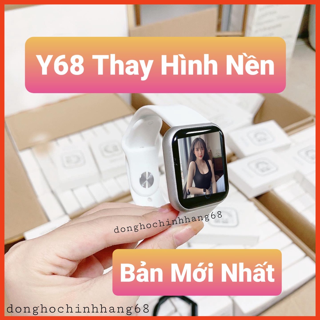 Đồng Hồ Thông Minh Y68 Bản Đẹp Nhất