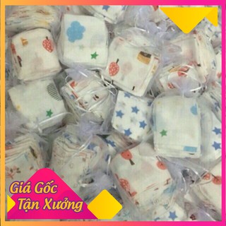 [Si-Le] Khăn sữa aden túi 10 chiếc (sỉ, lẻ)