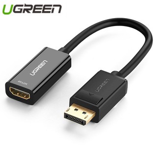Cáp chuyển đổi Displayport to HDMI Ugreen 40363 hỗ trợ 4K chính hãng