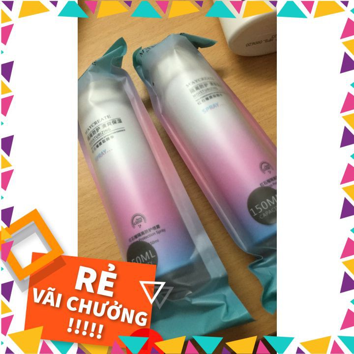 [MÃ GIẢM GIÁ 10% CHO ĐƠN TỐI THIỂU 199K] Xịt Chống Nắng💖FREESHIP💖 Maycreate nâng tone dễ dàng, phù hợp với mọi loại da | BigBuy360 - bigbuy360.vn