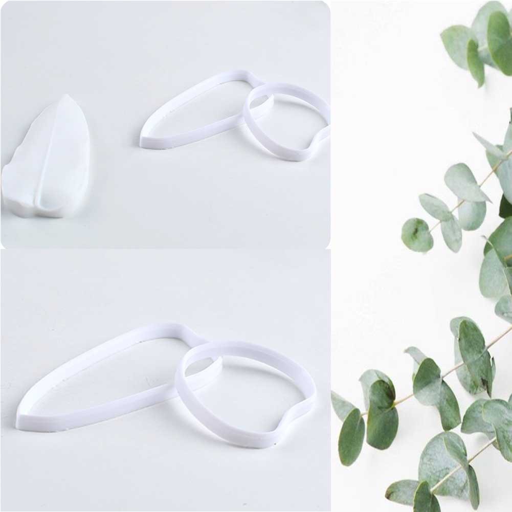 Kalaien Khuôn silicone Làm Bánh Hình Lá Bạch Đàn
