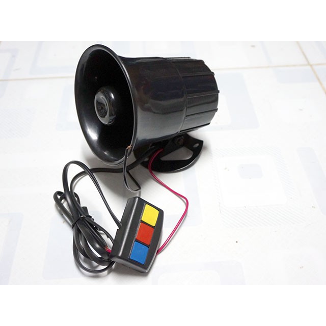 Còi Kèn hú 3 chế độ âm thanh lớn cho xe máy oto - Hàng Cty - STN
