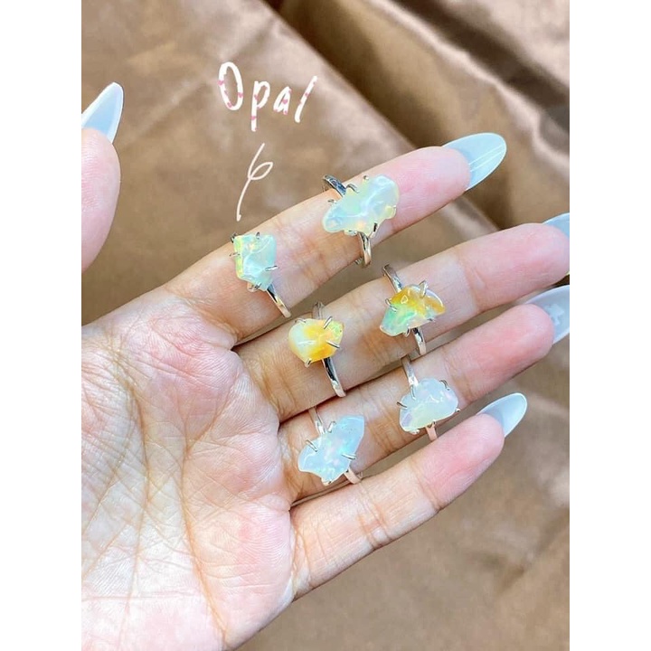 NHẪN ĐÁ OPAL