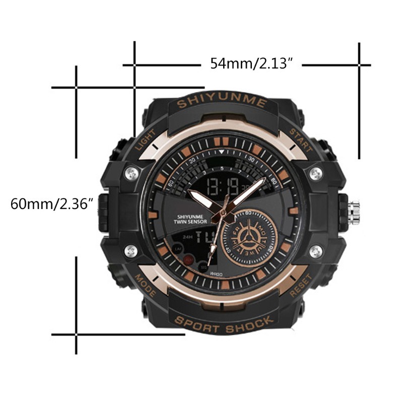 KOK Military Watch 164FT Waterproof  Multifunctional Sport Watch Stopwatch Calendar