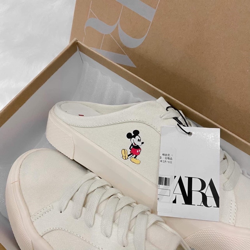 -Giày Mickey Zara chính hãng