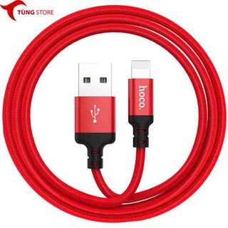 Cáp Sạc Hoco X14 Lightning Chính Hãng Cho Điện Thoại - Hàng chính hãng