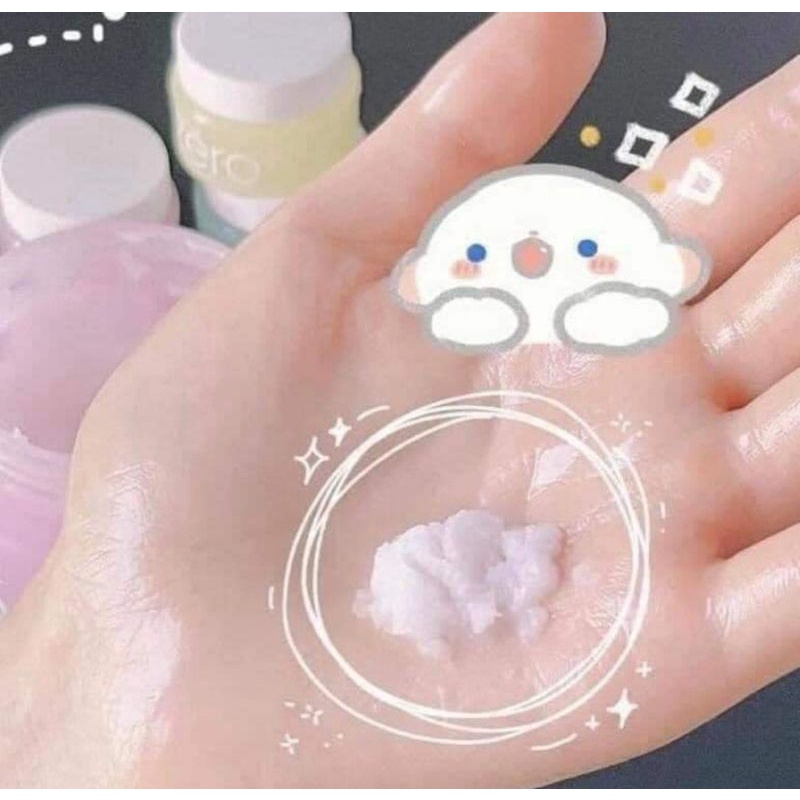 Sáp tẩy trang zero màu hồng