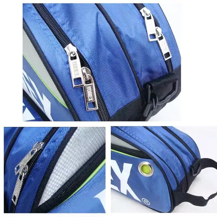 Hàng tồn kho tại địa phương Giảm giá nhanh 1 chiếc Túi cầu lông YONEX 9332 (Ngăn đôi + Dây đeo đơn + 3 cái)