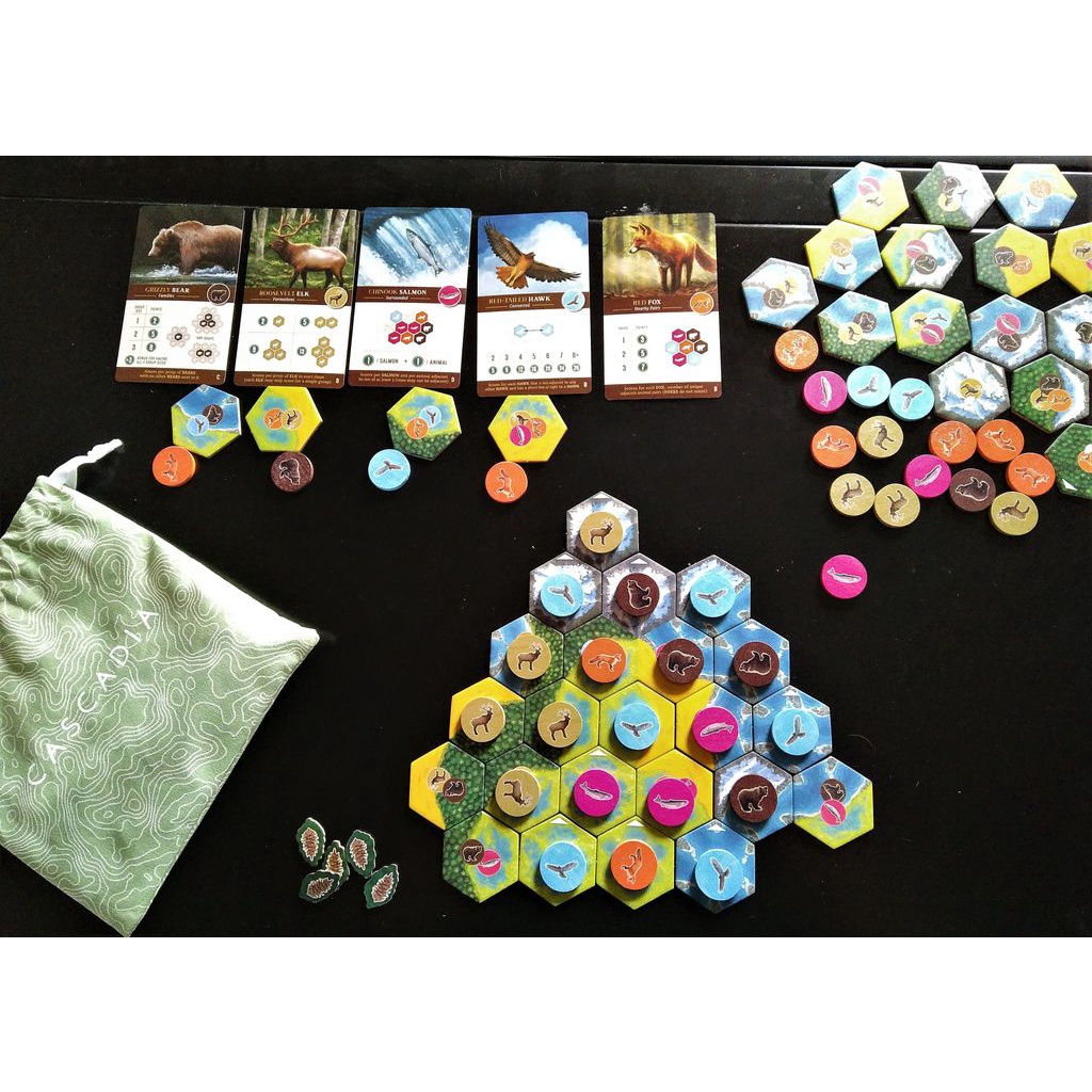 Cascadia - Trò Chơi Board Game