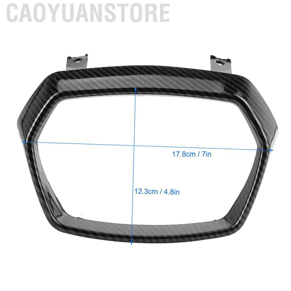 Caoyuanstore ABS Headlight Guard Cover Bezel Protection Fit for VESPA Sprint 125/150 2017-2020