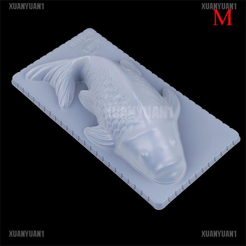 [XUANYUAN1] Khuôn Nhựa Làm Thạch Cá Koi 3D