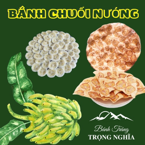 Bánh Tráng Chuối Nướng Trọng Nghĩa