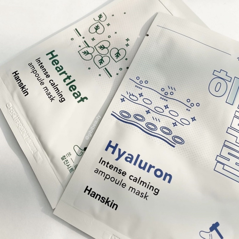 Mặt nạ HANSKIN Intense Calming Ampoule Mask 23ml