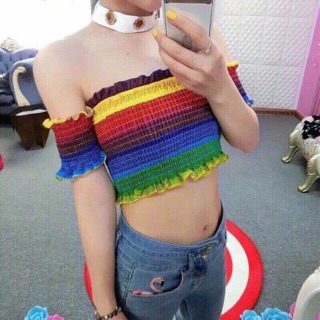 Áo trên vai cầu vồng
