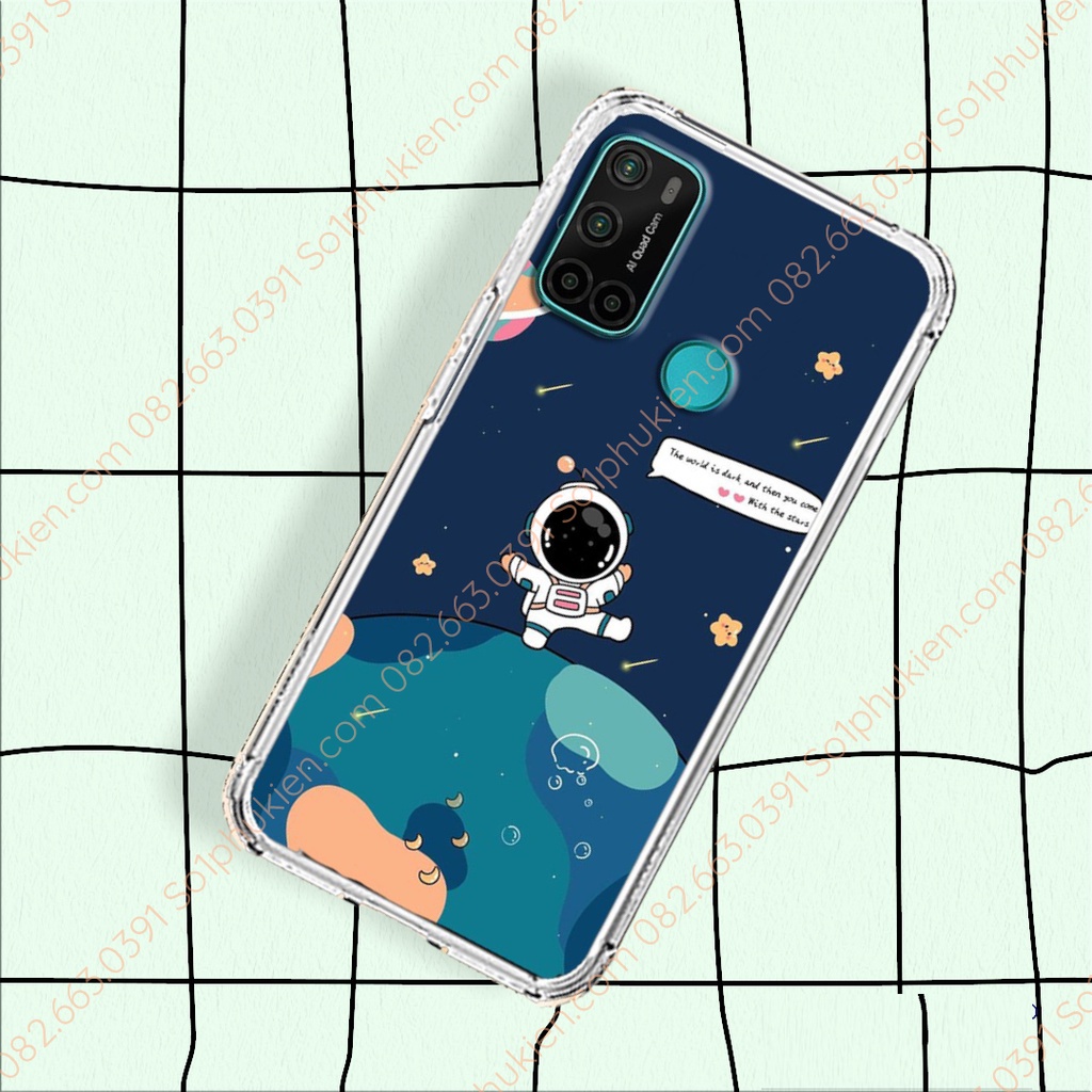 Ốp Lưng Vsmart Joy 4 In Hình Phi Hành Gia Chất Đẹp