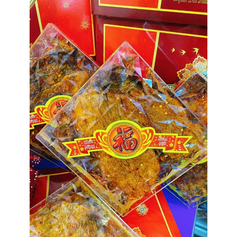 Khô Bò Miếng Mềm Phúc Lộc Thọ Hộp 500Gram⚠️Lẻ = Sỉ ⚠️[FREE SHIP]TỪ ĐƠN 50K, [Loại Đặc Biệt] Hàng ngon nhà làm