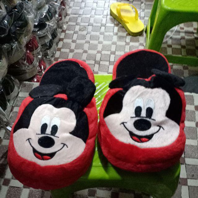 Dép Thú Bông Mang Trong Nhà Hoạt Hình Dễ Thương